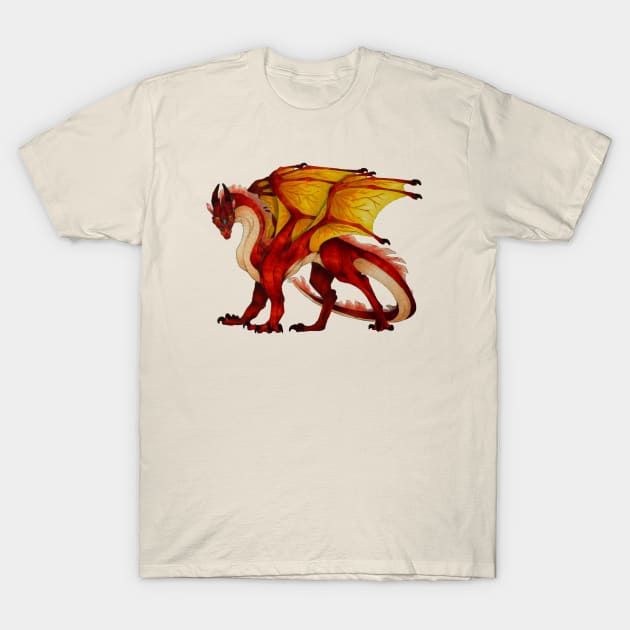 Red Dragon T-Shirt by E